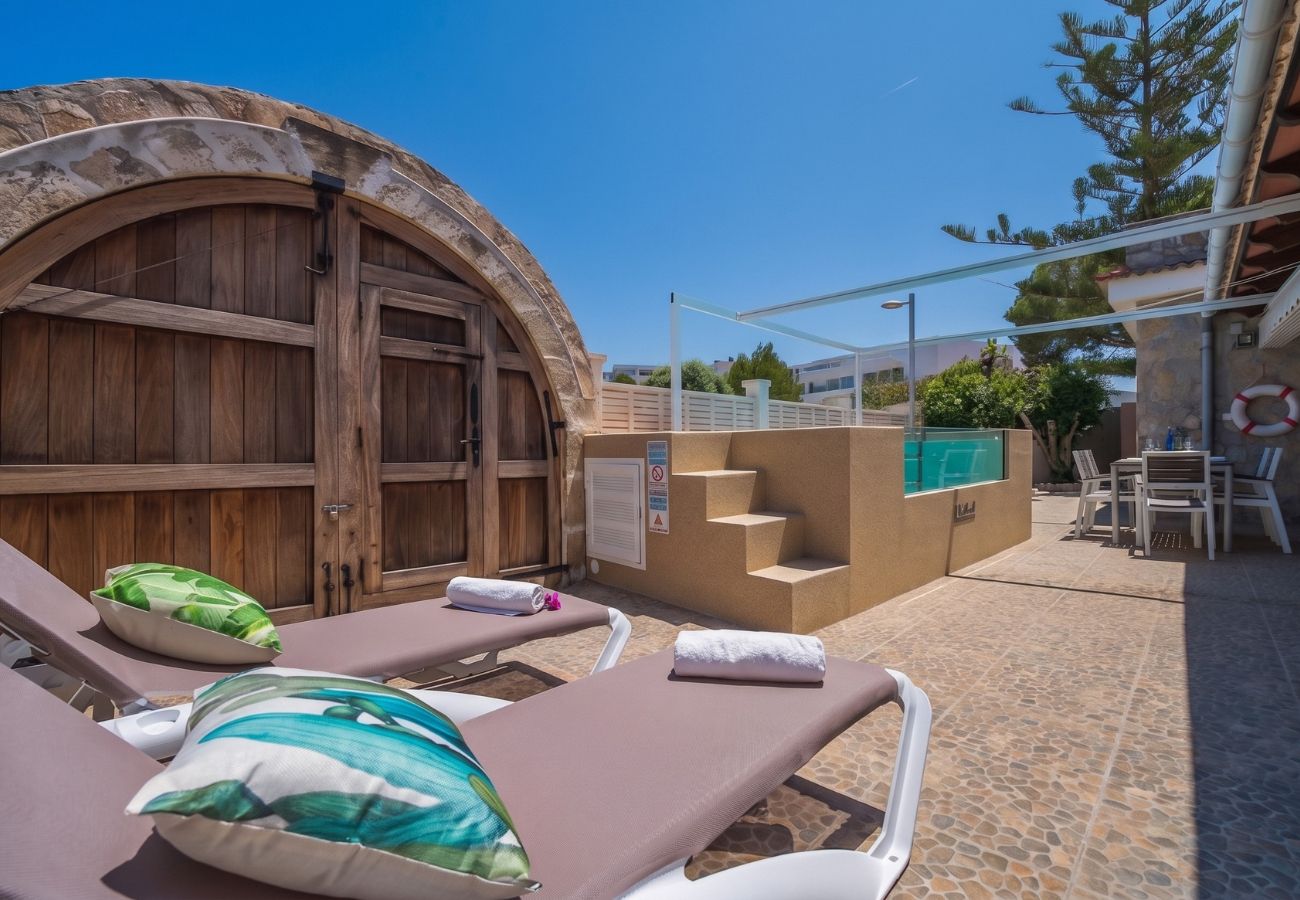 Casa en Alcúdia - Casa en Alcudia Villa Xisco cerca de la playa