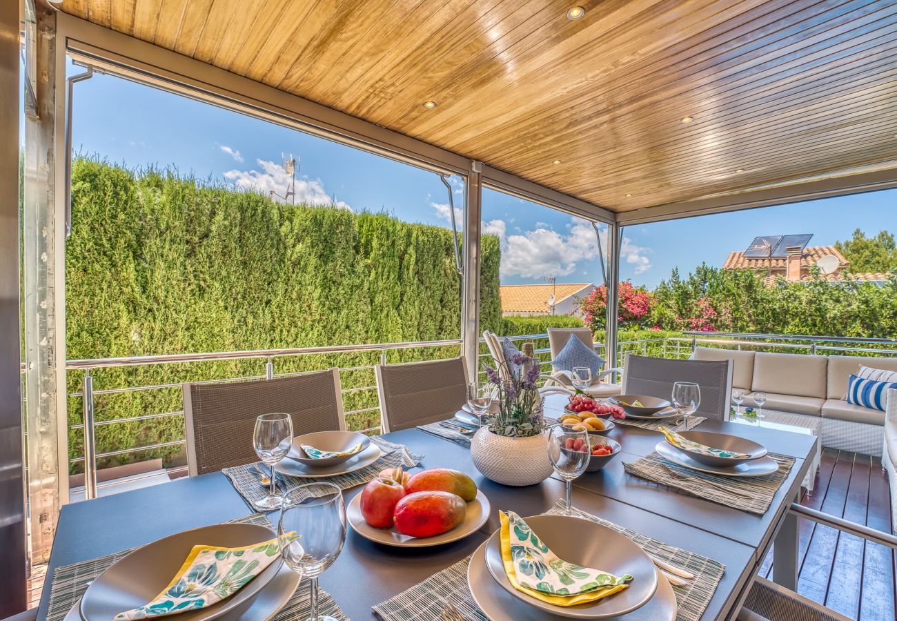 Casa en Alcúdia - Casa cerca mar Xiscama jacuzzi Alcudia 
