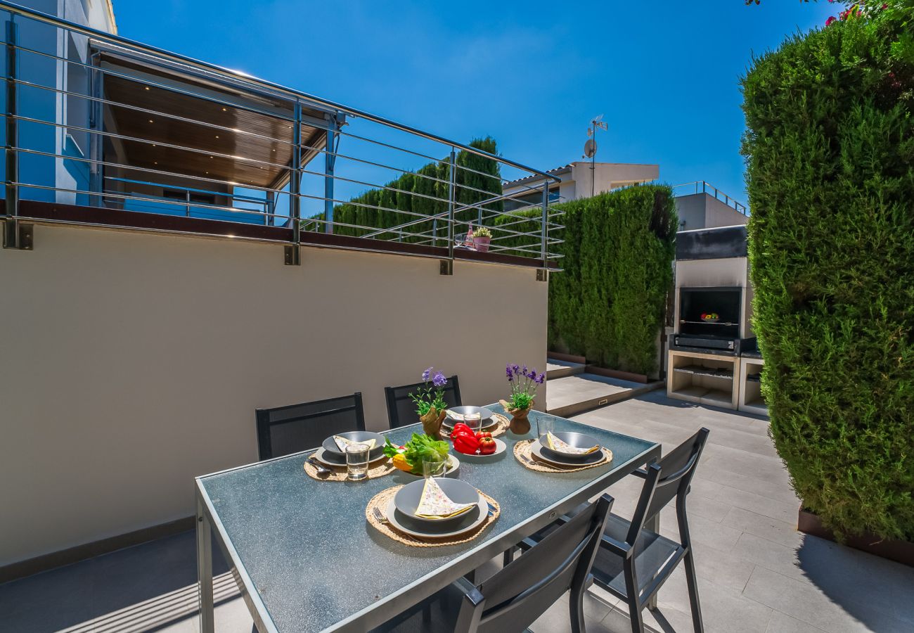 Casa en Alcúdia - Casa cerca mar Xiscama jacuzzi Alcudia 