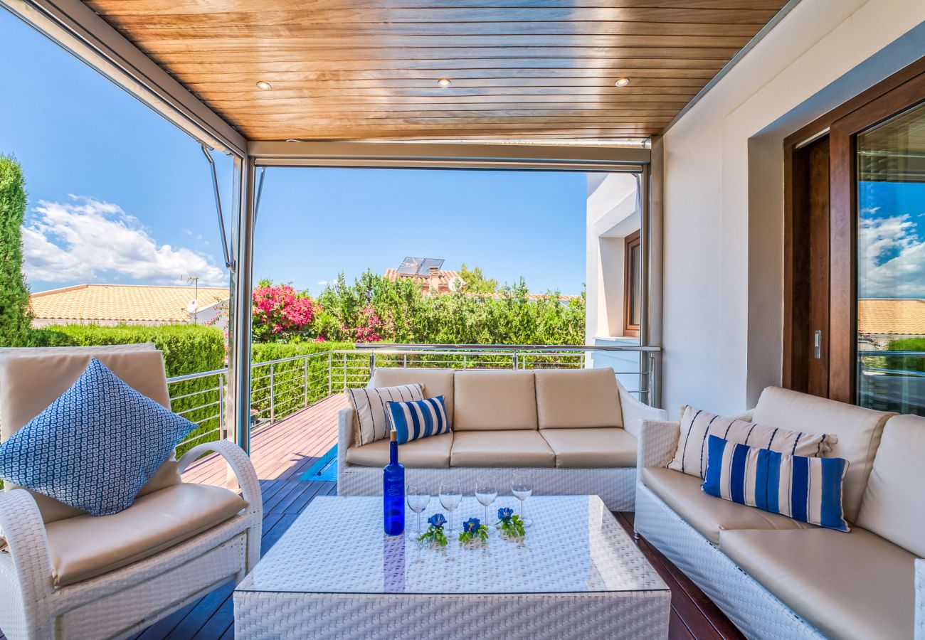Casa en Alcúdia - Casa cerca mar Xiscama jacuzzi Alcudia 