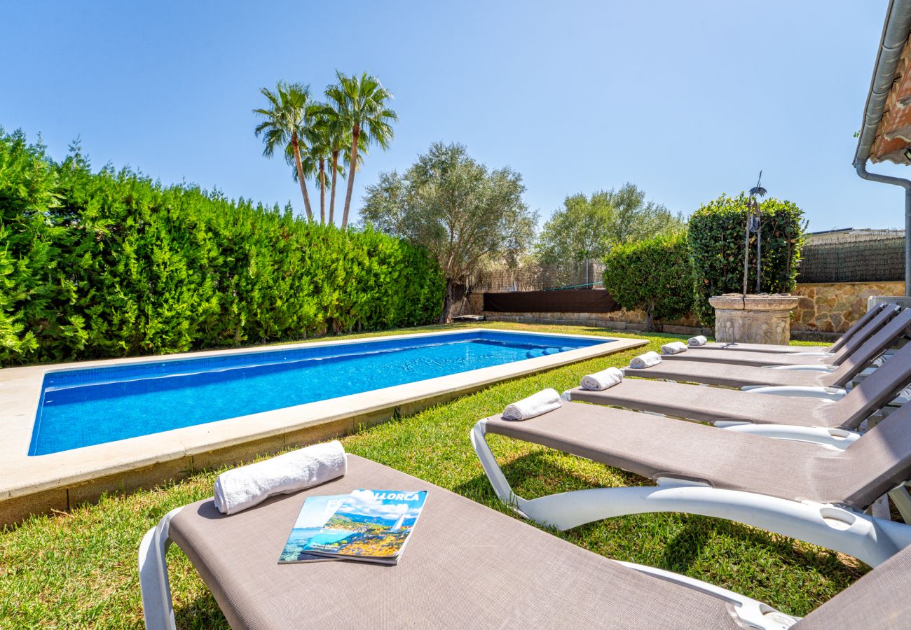 Casa en Alcúdia - Villa Montelo con piscina privada cerca del mar