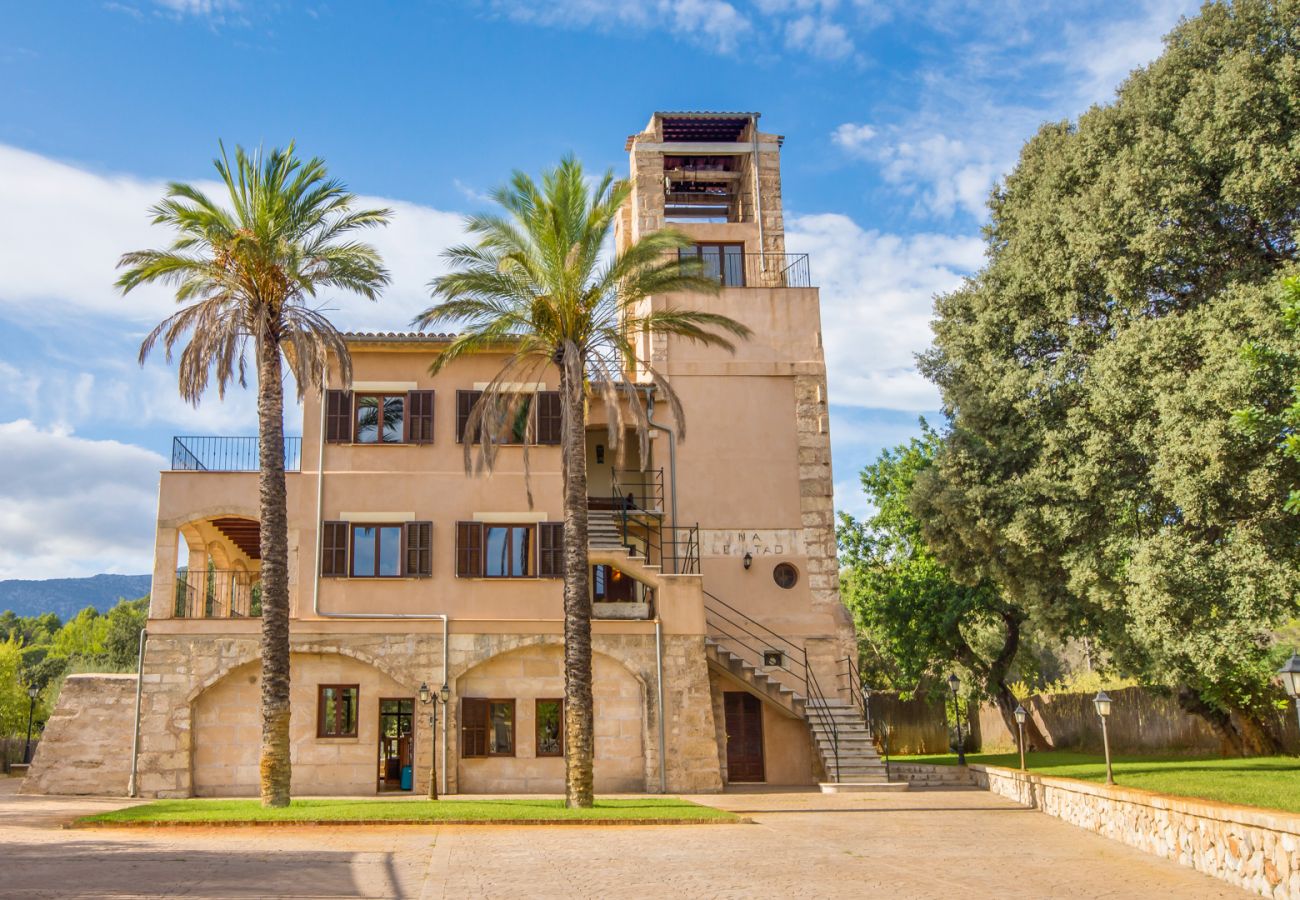 Finca en Selva - Finca Sa Mina para 12 con piscina en Mallorca