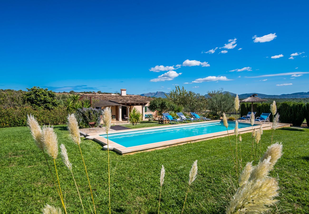 Finca en Mallorca con piscina en mitad de la naturaleza. 