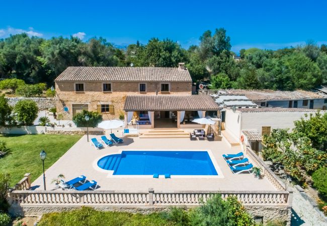 Finca en Sencelles - Finca con piscina Can Bielo en Mallorca