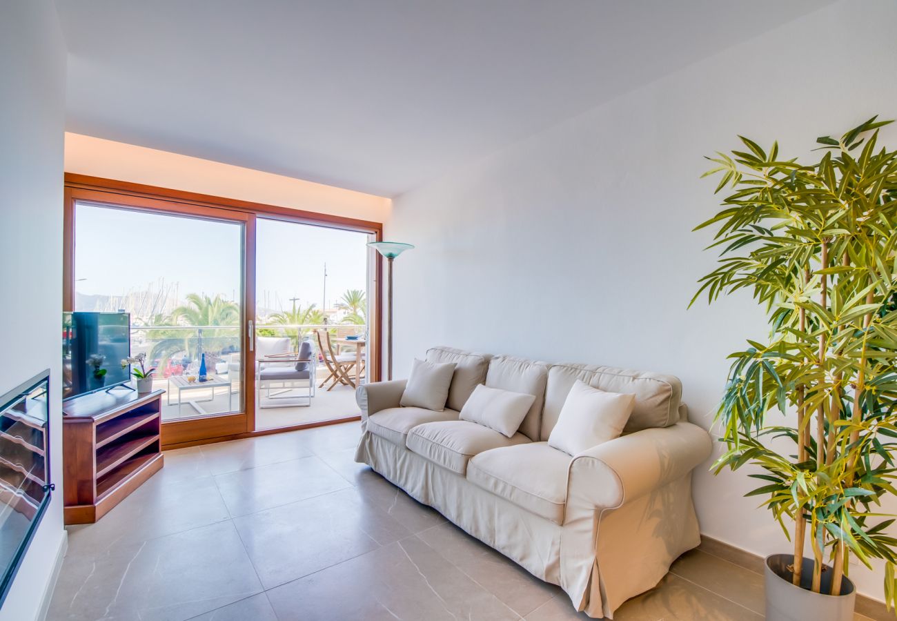 Apartamento de alquiler vacacional en Puerto Pollensa. 