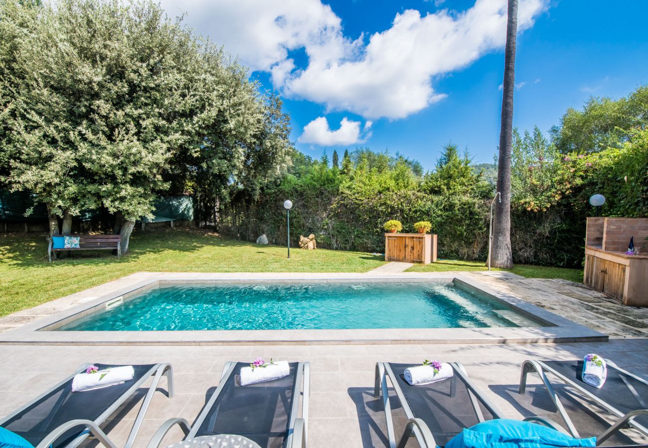 Casa en Crestatx - Casa con piscina jardin Casa Pequeña en Mallorca