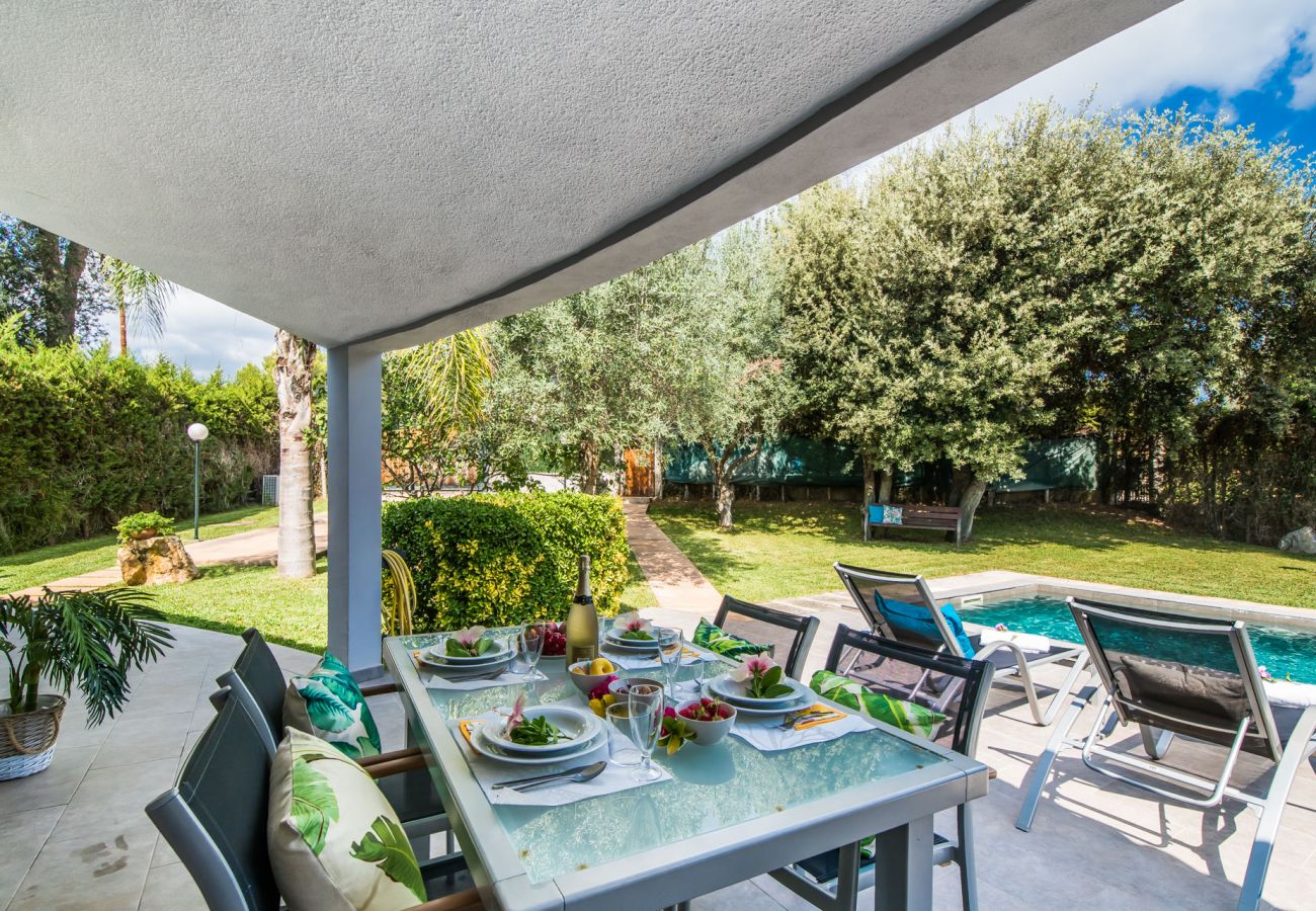 Casa en Crestatx - Casa con piscina jardin Casa Pequeña en Mallorca