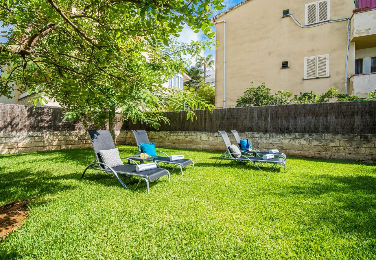 Casa en Puerto de Alcudia - Casa en Alcudia Roses cerca de playa con jardín