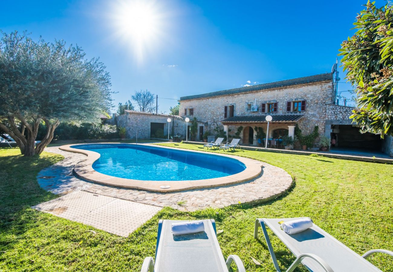 Finca rústica con piscina en Mallorca