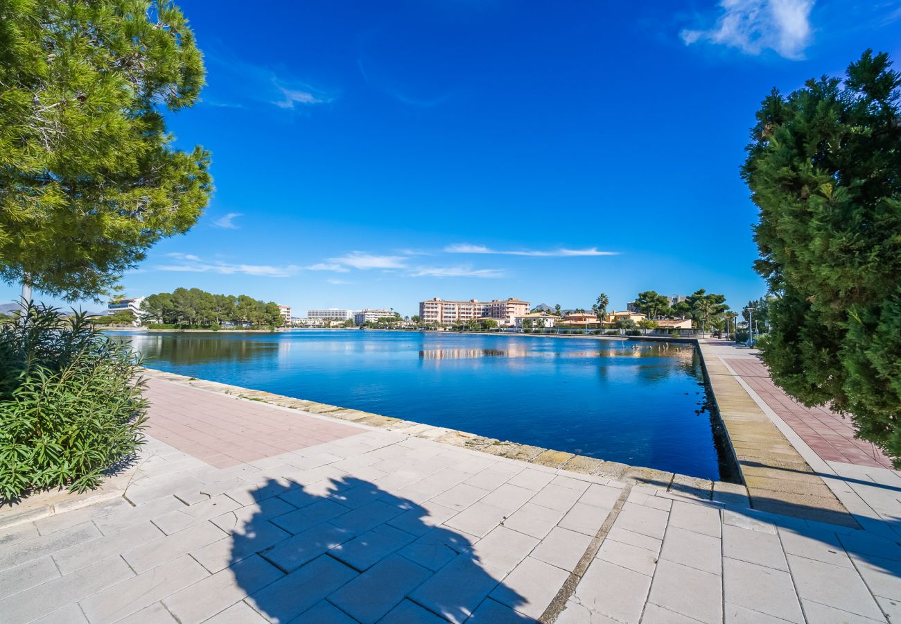 Apartamento en Alcúdia - Apartamento Marvi vistas a montaña y lago