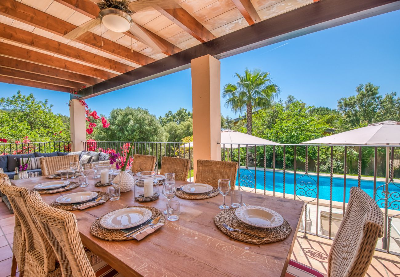 Casa en Crestatx - Casa moderna con piscina  Villa Flores en Mallorca