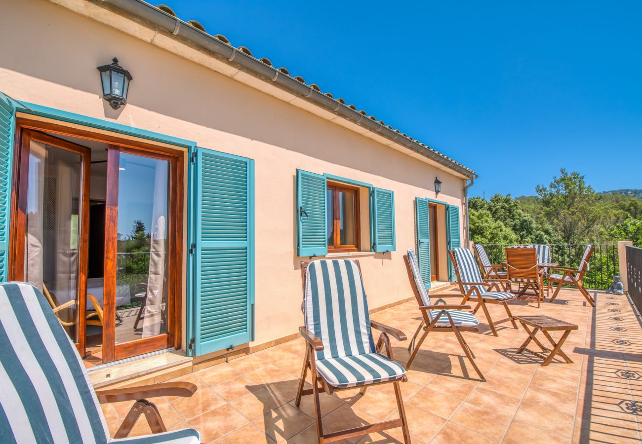 Casa en Crestatx - Casa moderna con piscina  Villa Flores en Mallorca