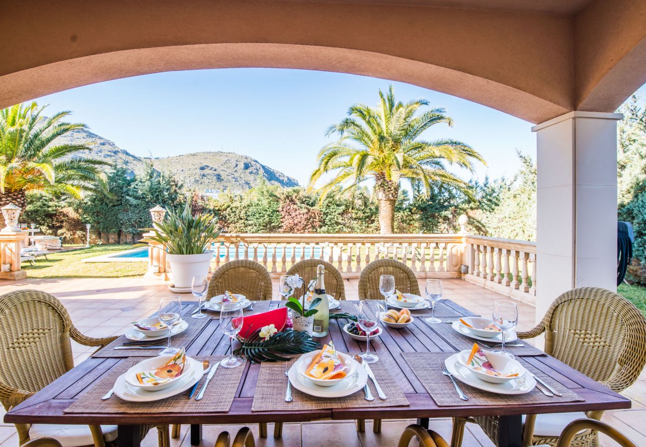 Casa en Alcúdia - Casa en Alcudia Aran Berna con piscina