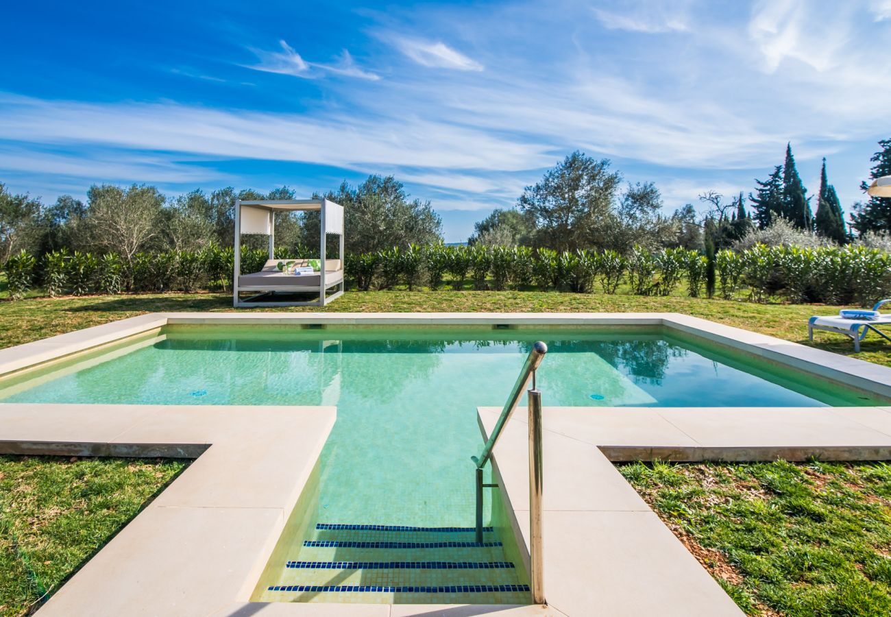 Finca en Sa Pobla - Finca con piscina y calidad Son Vivot en Mallorca