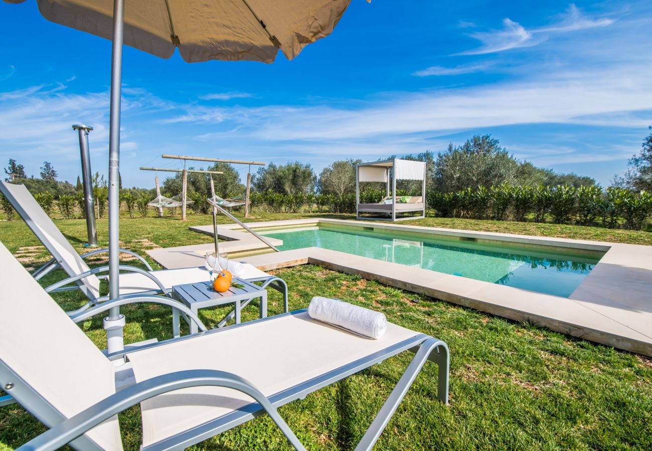 Finca en Sa Pobla - Finca con piscina y calidad Son Vivot en Mallorca