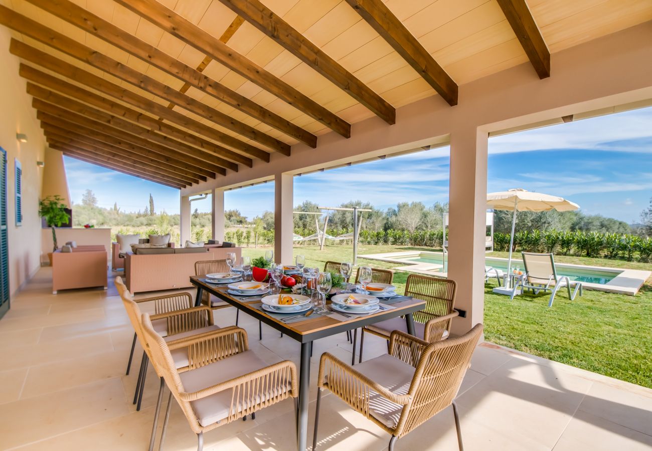 Finca en Sa Pobla - Finca con piscina y calidad Son Vivot en Mallorca