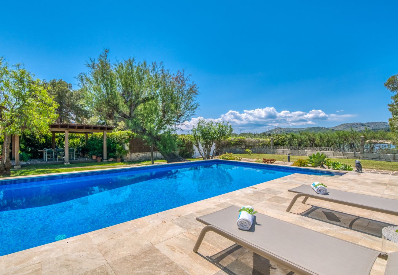 Casa en Alcúdia - Casa Villa Encantada piscina entorno natural playa