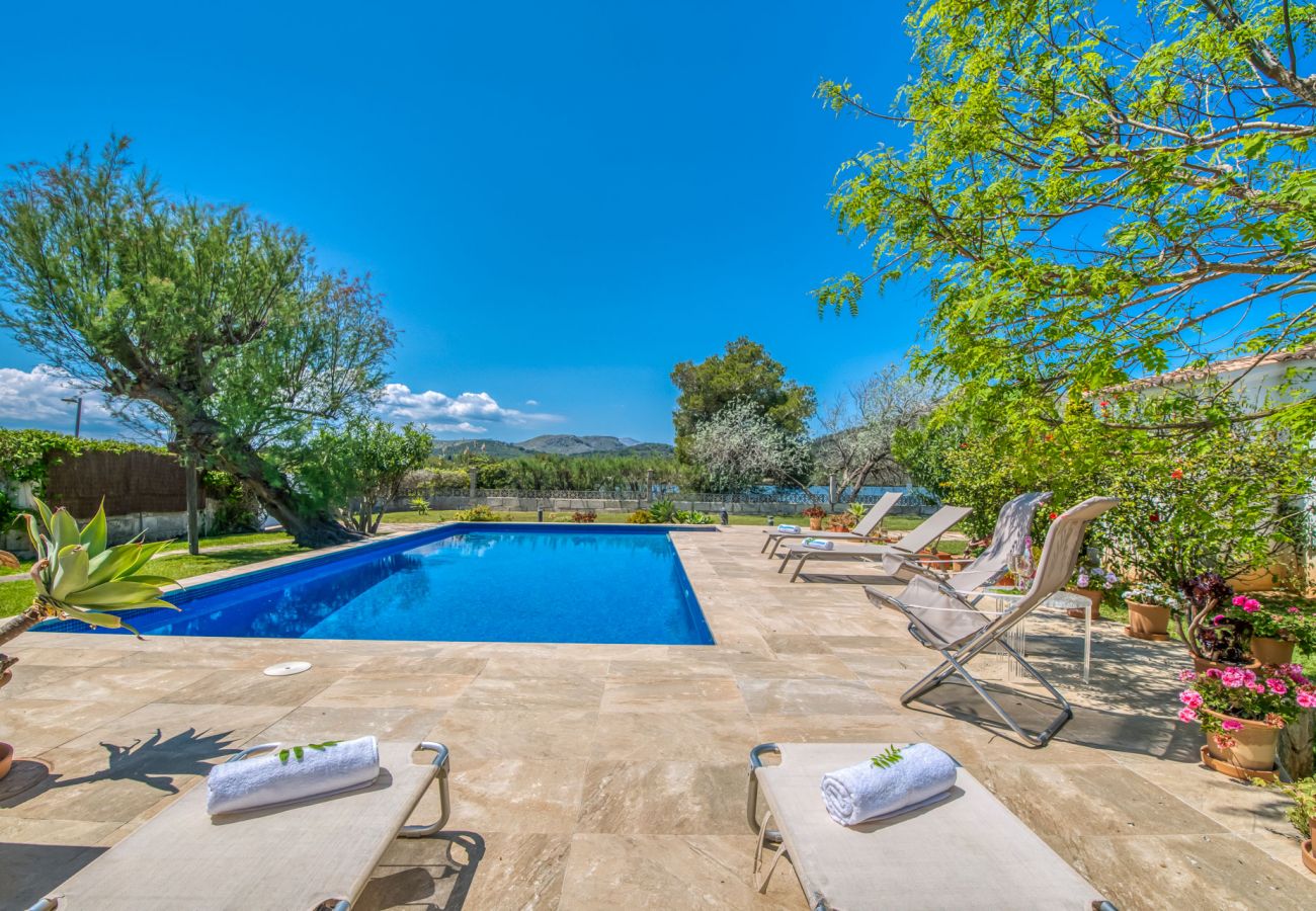Casa en Alcúdia - Casa Villa Encantada piscina entorno natural playa