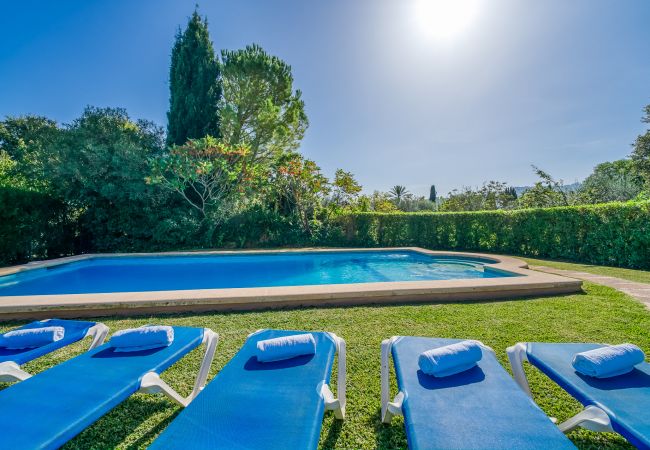 Casa rural en Pollensa con piscina privada