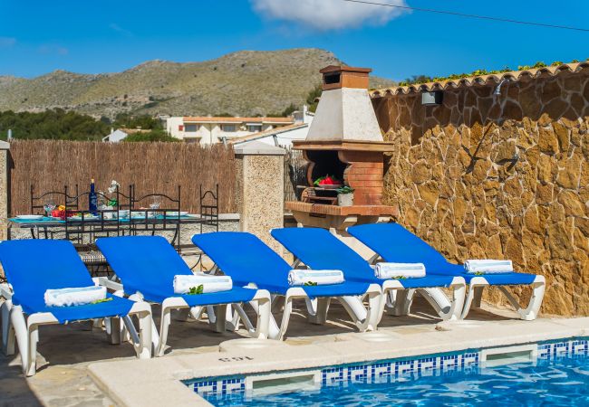 Casa en Puerto Pollensa - Casa en Puerto Pollensa Villa Pintor piscina playa Casa en Puerto Pollensa - Casa en Puerto Pollensa Villa Pintor piscina playa