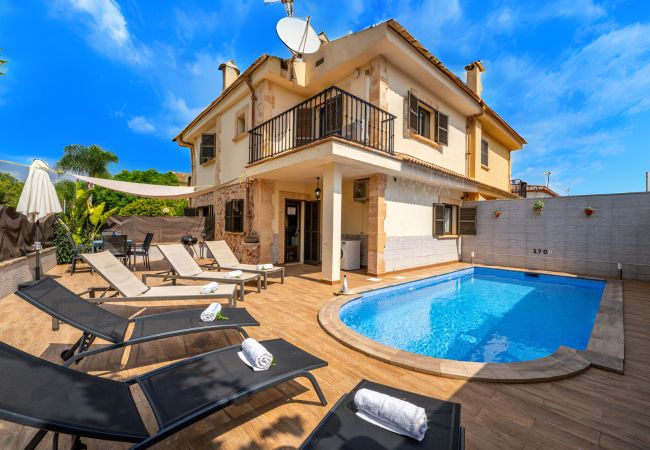 Casa en Can Picafort - Casa con piscina Casa Jordi en Playa de Muro 