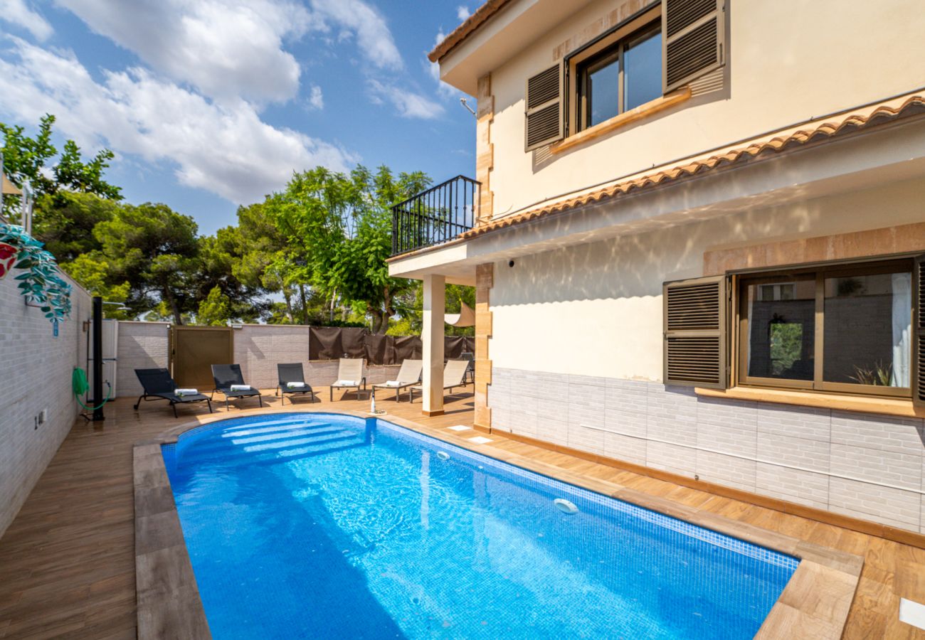 Casa en Can Picafort - Casa con piscina Casa Jordi en Playa de Muro 