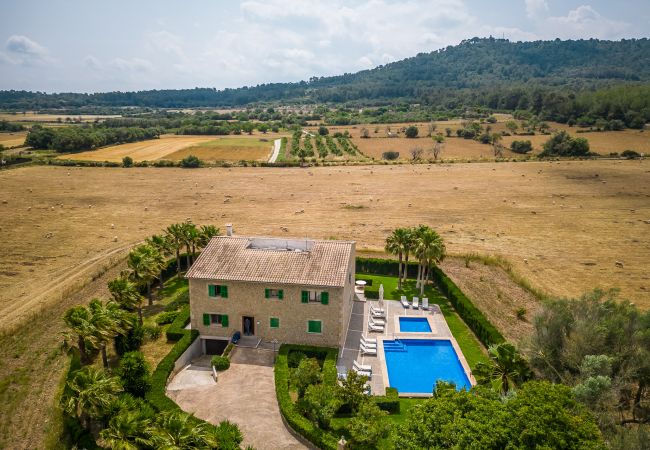 Finca en Petra - Finca rural en Mallorca El Palmeral con piscina