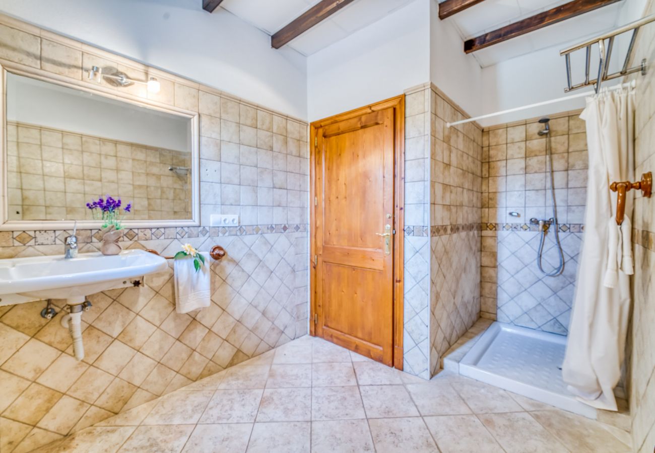 Finca en Petra - Finca Son Perxa en Mallorca con piscina y barbacoa