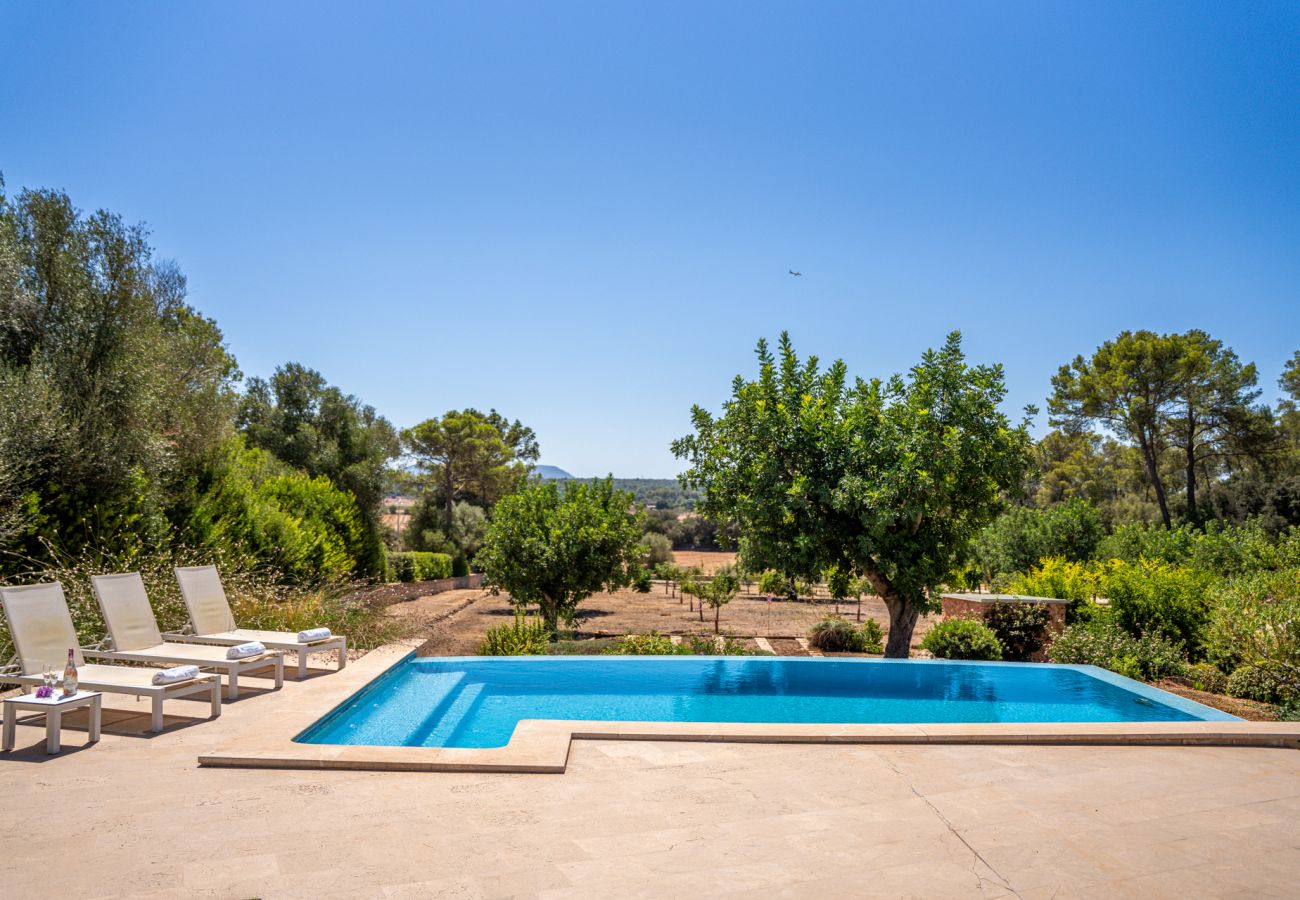 Finca en Sencelles - Finca con piscina Villa Laiar en Mallorca