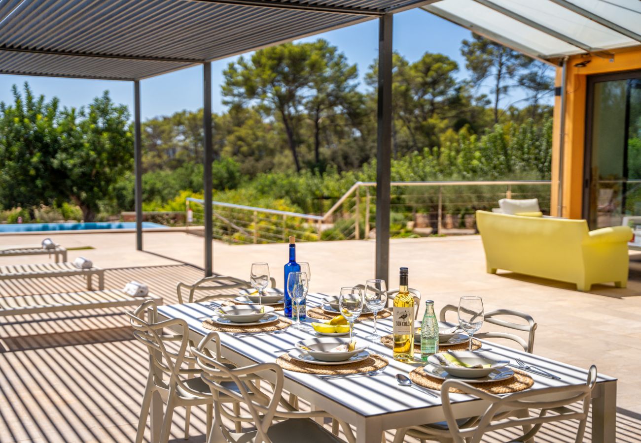 Finca en Sencelles - Finca con piscina Villa Laiar en Mallorca