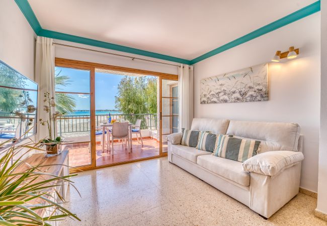 Apartamento en Alcúdia - Apartamento Blue Bay con piscina en la playa de Alcudia Apartamento en Alcúdia - Apartamento Blue Bay con piscina en la playa de Alcudia
