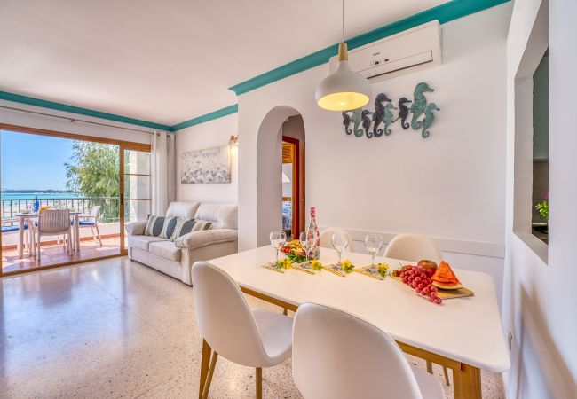 Apartamento en Alcúdia - Apartamento Blue Bay con piscina en la playa de Alcudia Apartamento en Alcúdia - Apartamento Blue Bay con piscina en la playa de Alcudia