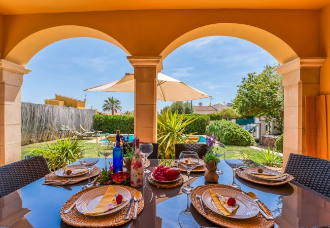 Casa en Sa Rapita - Casa Doris en Sa Ràpita con piscina Casa en Sa Rapita - Casa Doris en Sa Ràpita con piscina