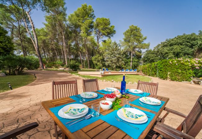 Finca en Sa Pobla - Casa en Mallorca Esteban con piscina privada  Finca en Sa Pobla - Casa en Mallorca Esteban con piscina privada