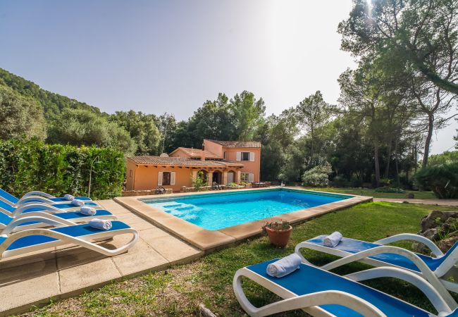 Finca en Sa Pobla - Casa en Mallorca Esteban con piscina privada  Finca en Sa Pobla - Casa en Mallorca Esteban con piscina privada