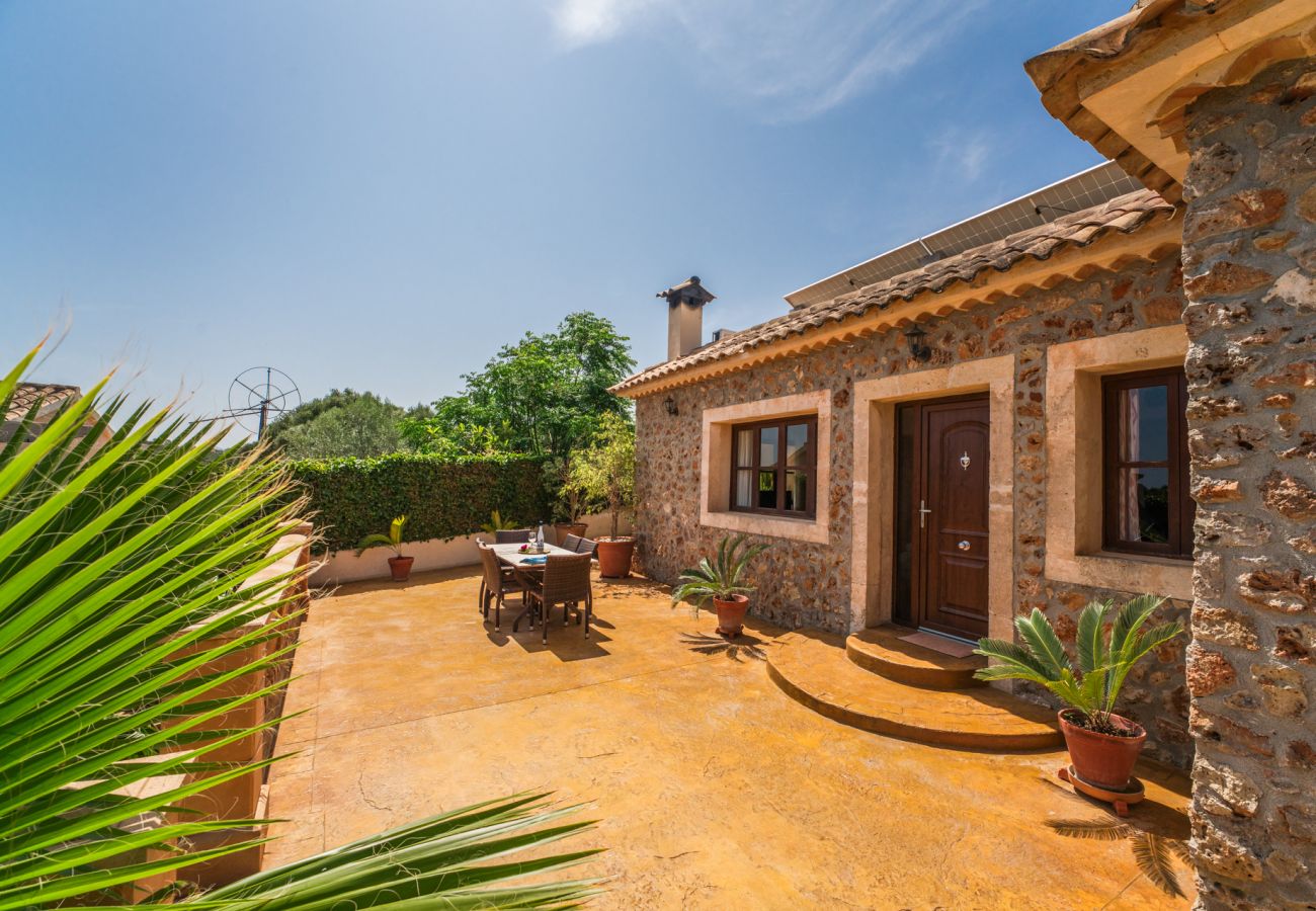Finca en Muro - Finca rural en Muro Ca Na Pepa con piscina