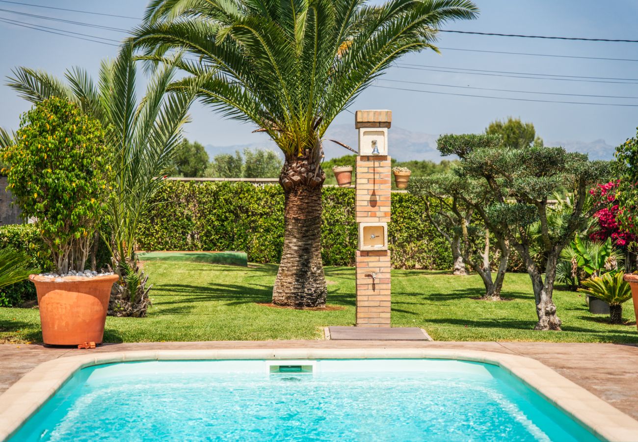 Finca en Muro - Finca rural en Muro Ca Na Pepa con piscina