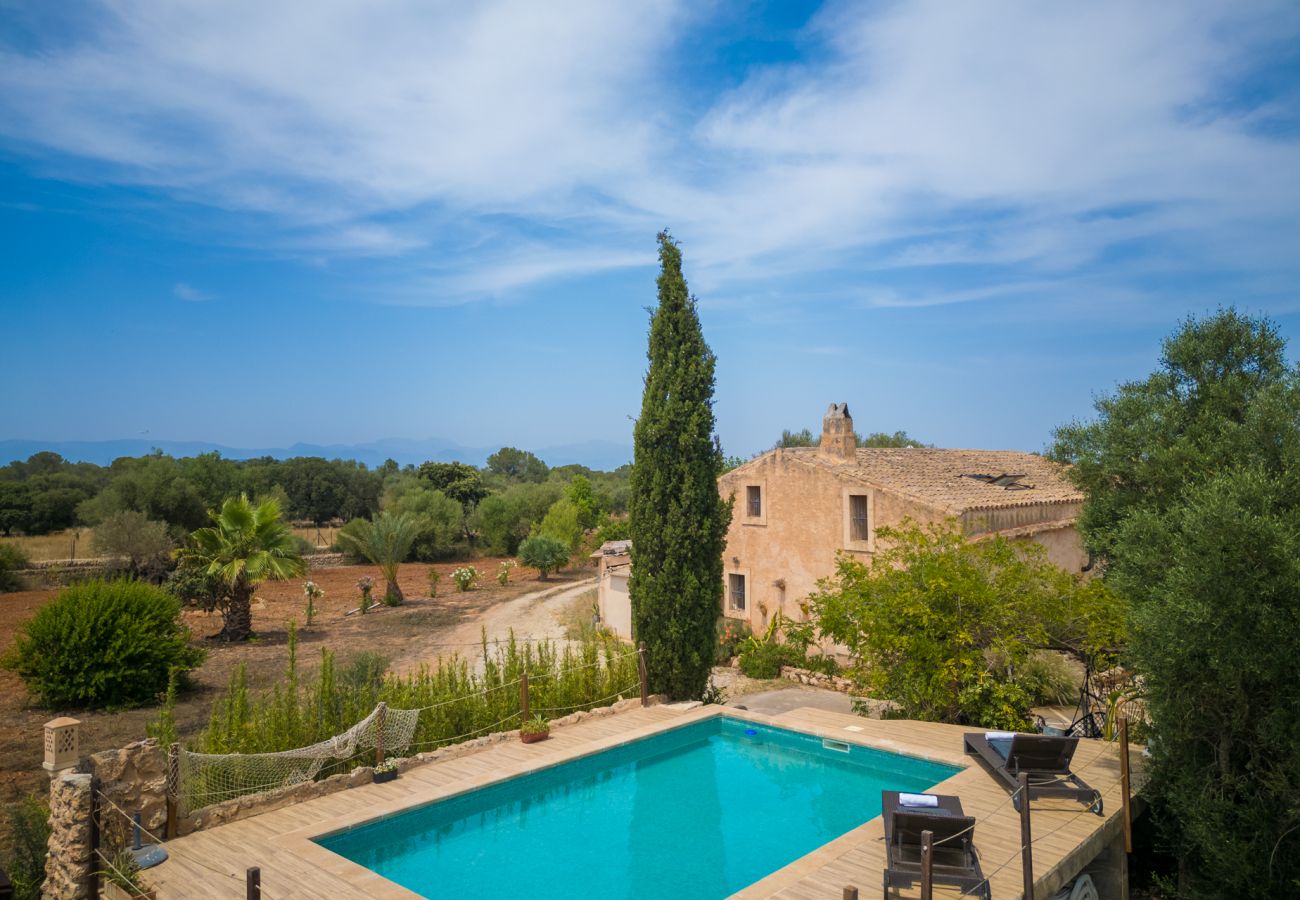 Vacaciones en una finca en Mallorca con aire acondicionado