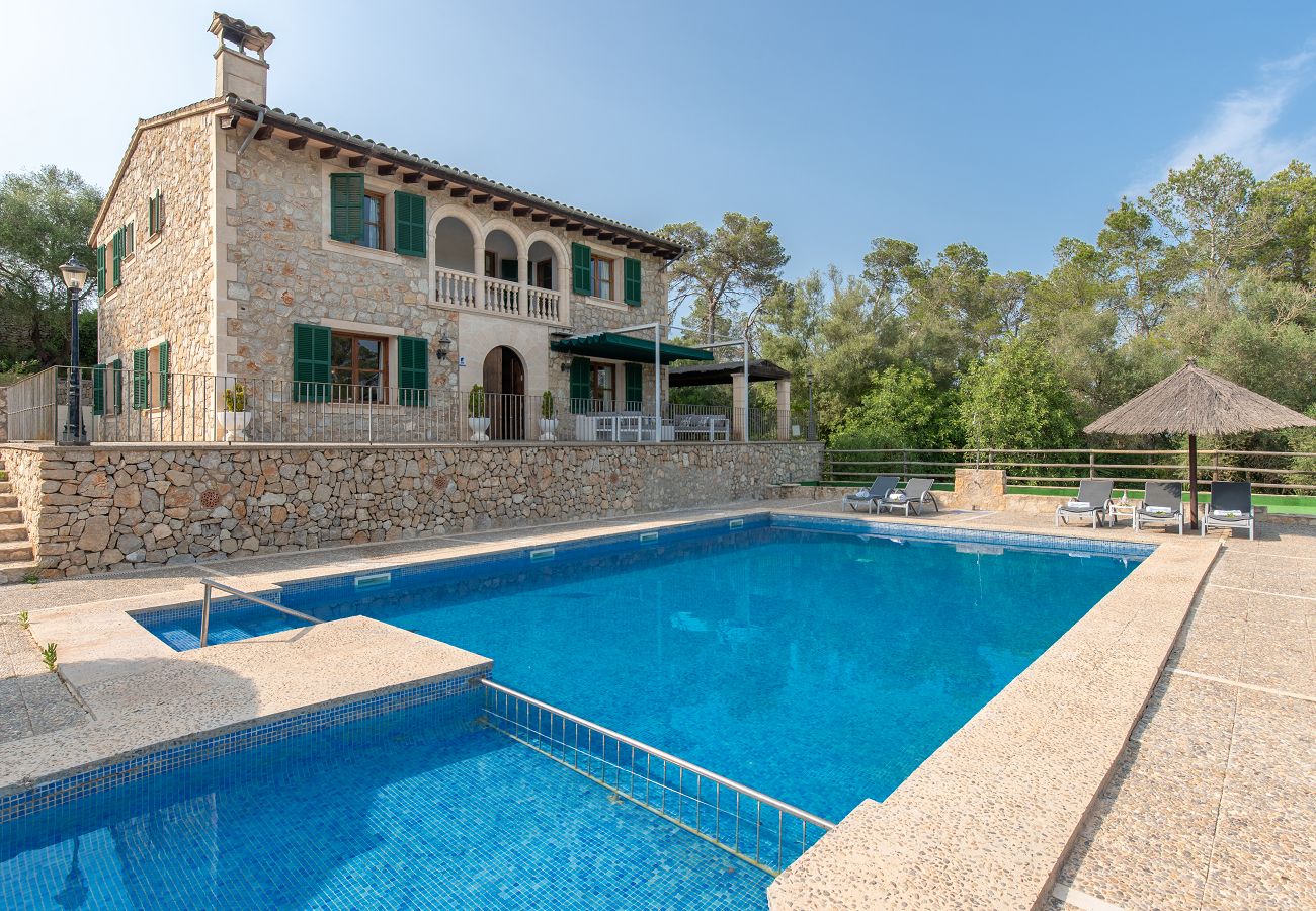 Finca en Petra - Finca rural Son Capellet en Mallorca con piscina y barbacoa