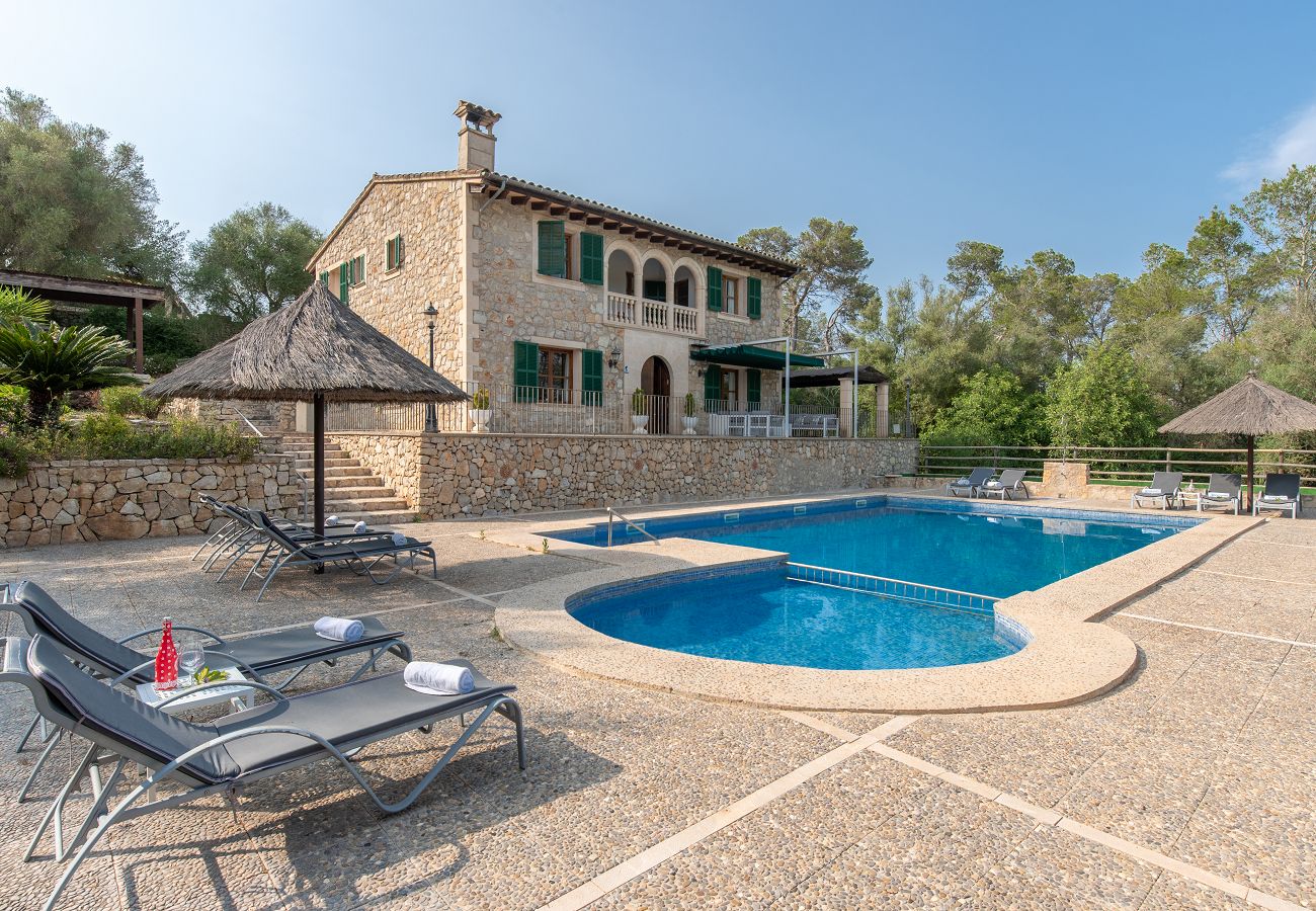 Finca en Petra - Finca rural Son Capellet en Mallorca con piscina y barbacoa