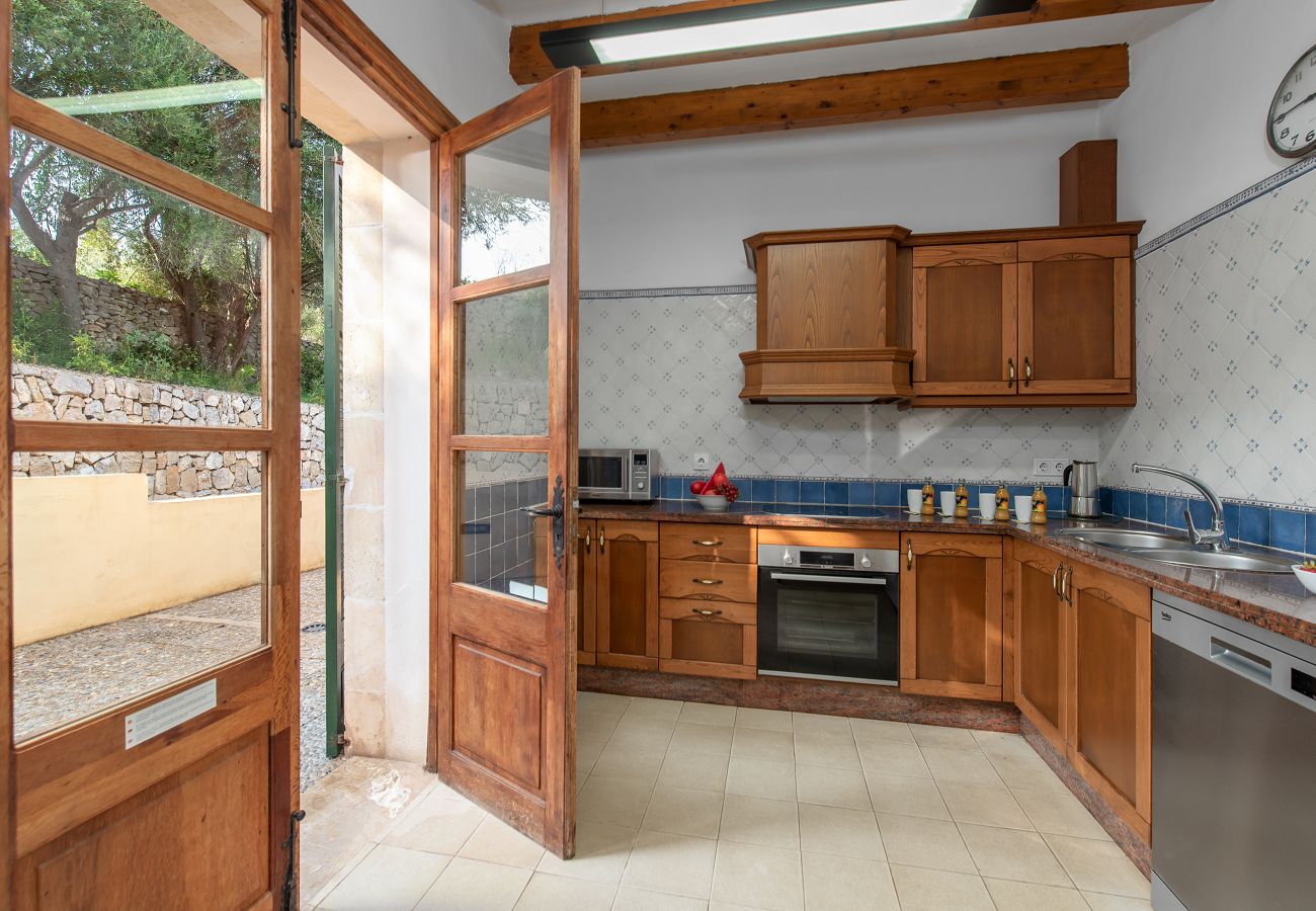 Finca en Petra - Finca rural Son Capellet en Mallorca con piscina y barbacoa