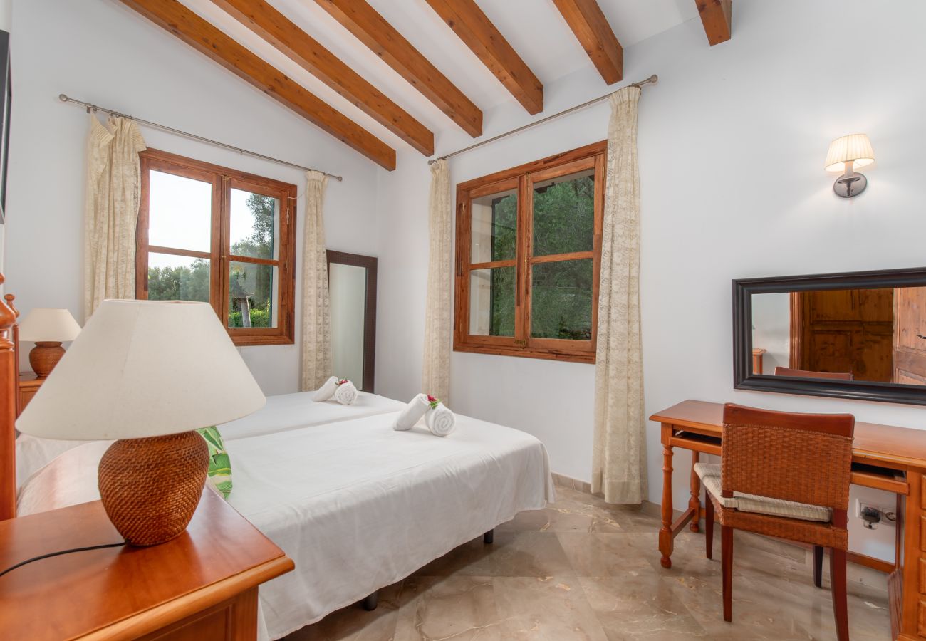Finca en Petra - Finca rural Son Capellet en Mallorca con piscina y barbacoa