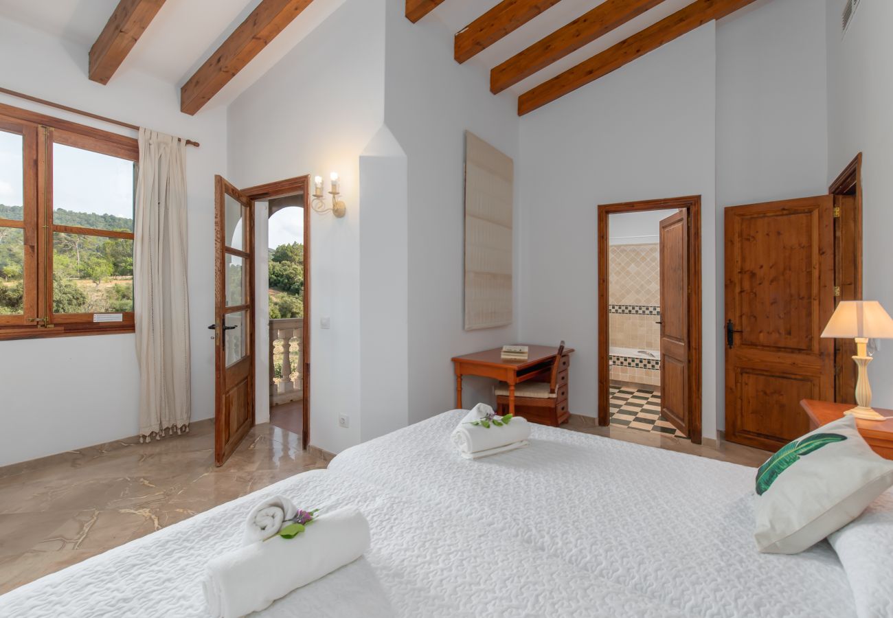Finca en Petra - Finca rural Son Capellet en Mallorca con piscina y barbacoa