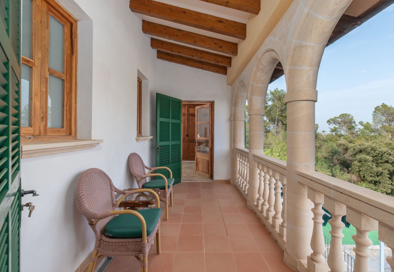 Finca en Petra - Finca rural Son Capellet en Mallorca con piscina y barbacoa
