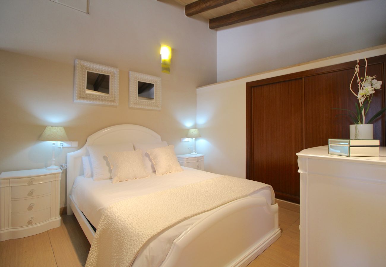 Finca en Sa Pobla - Finca rural Son Vent para 2 en Mallorca con piscina
