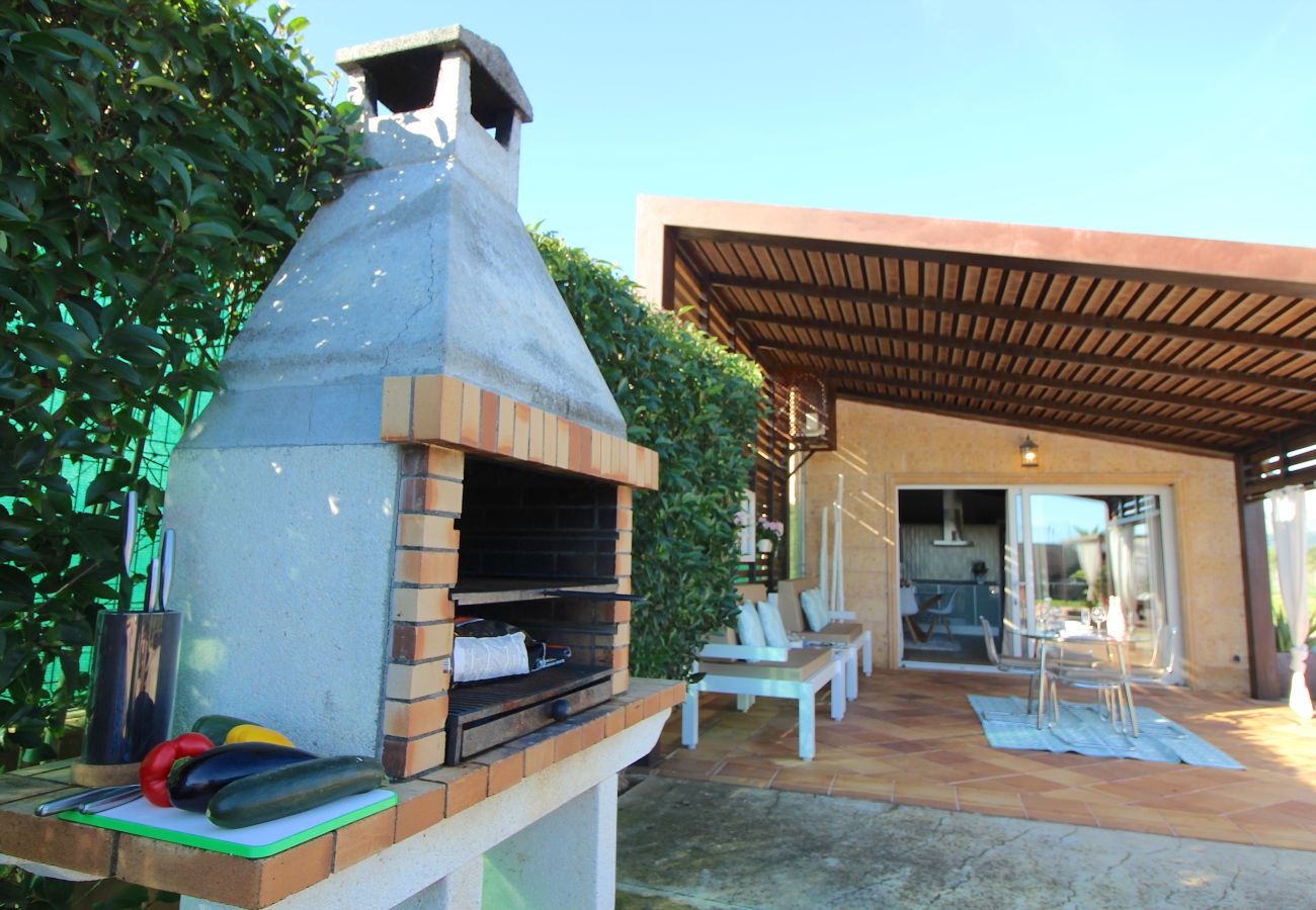 Finca en Sa Pobla - Finca rural Son Vent para 2 en Mallorca con piscina