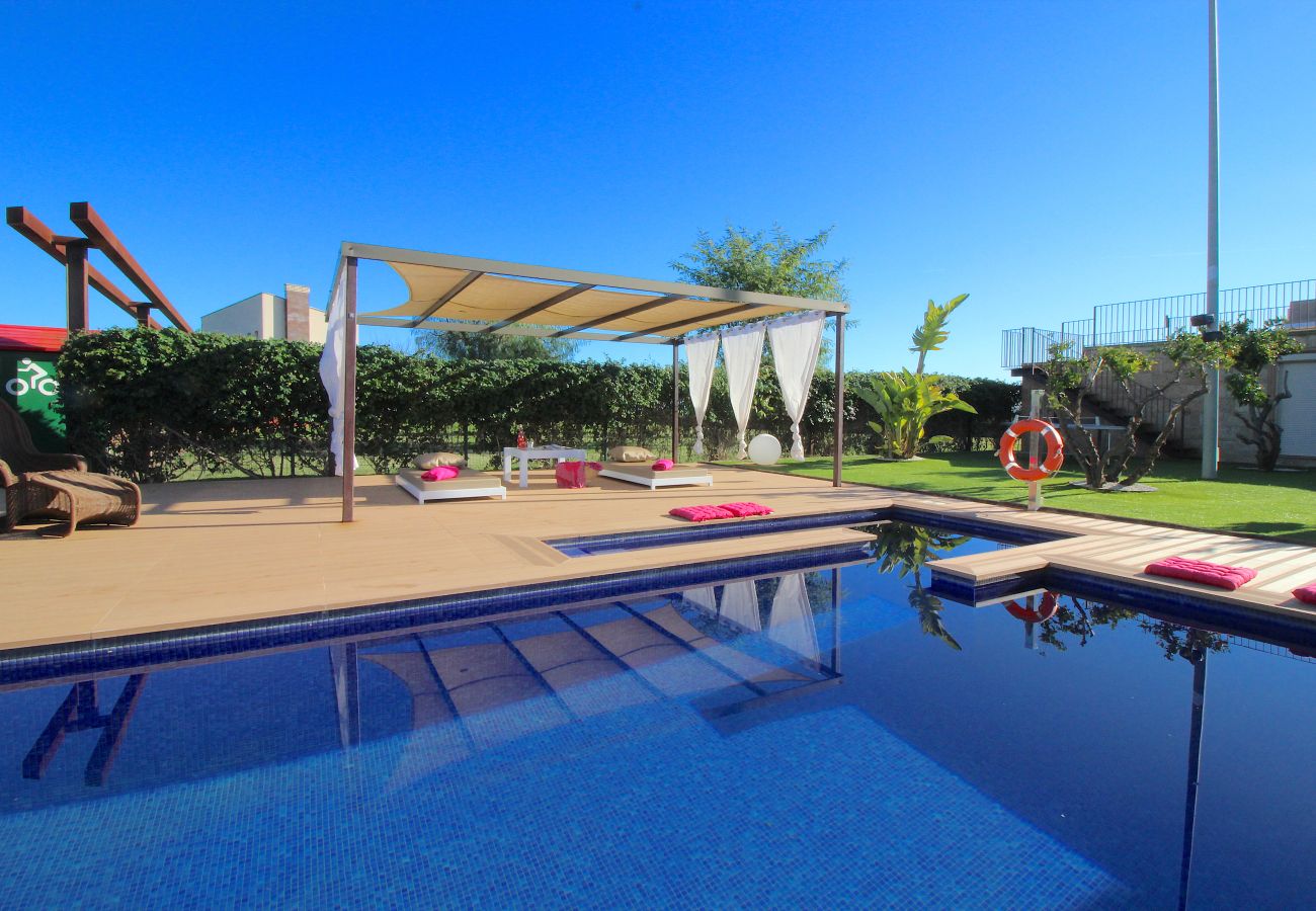 Finca en Sa Pobla - Finca rural Son Vent para 2 en Mallorca con piscina