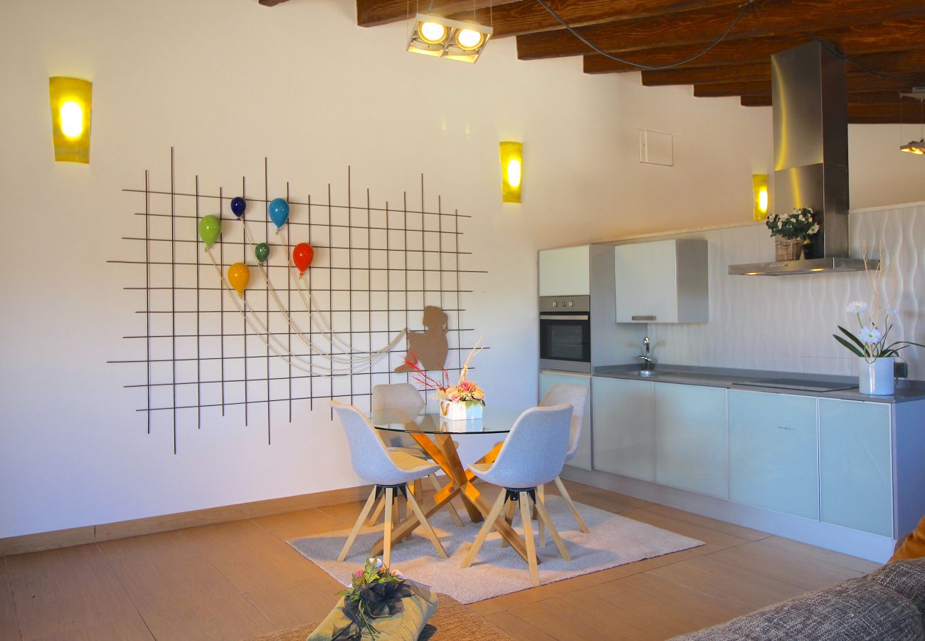 Finca en Sa Pobla - Finca rural Son Vent para 2 en Mallorca con piscina
