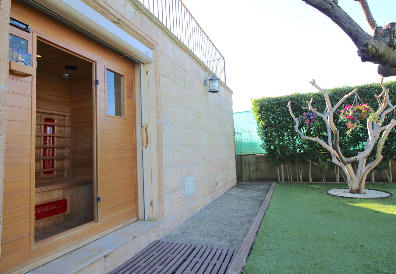 Finca en Sa Pobla - Finca rural Son Vent para 2 en Mallorca con piscina