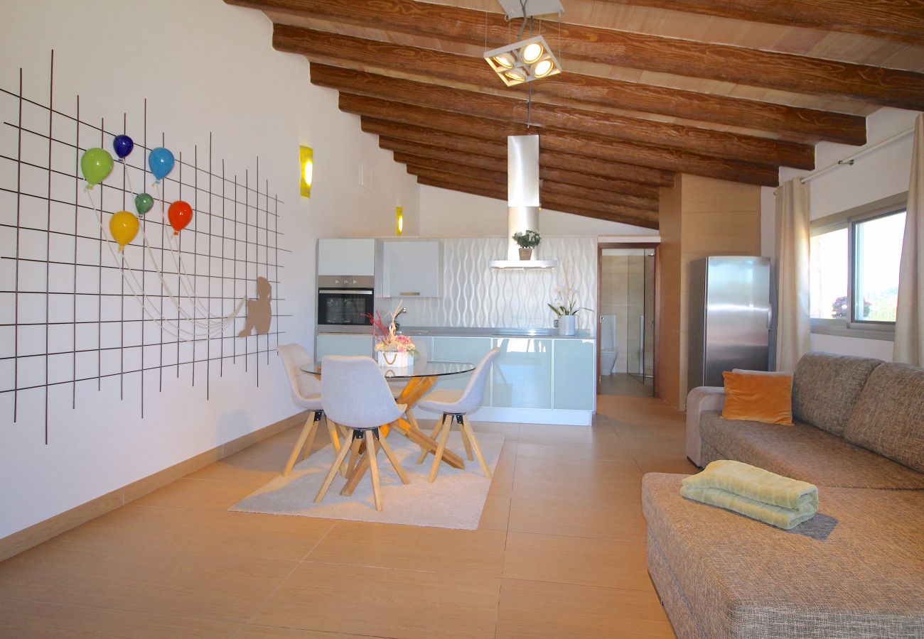 Finca en Sa Pobla - Finca rural Son Vent para 2 en Mallorca con piscina